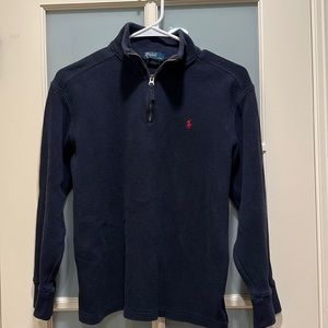 Polo by Ralph Lauren Boys 1/4 Zip Cotton Sweater Size M(10-12)